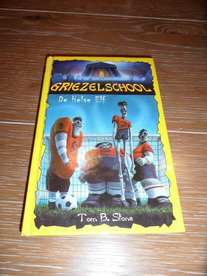 Kinderboek: Griezelschool - De Helse Elf (vanaf 9 jaar), Boeken, Kinderboeken | Jeugd | onder 10 jaar, Zo goed als nieuw, Fictie algemeen