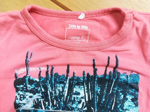 NAME IT t- shirt oranje roze maat 98, Kinderen en Baby's, Kinderkleding | Maat 98, Zo goed als nieuw, Meisje, Shirt of Longsleeve