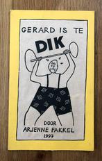 Arjenne Fakkel: Boekje met 14 houtsnedes - Gerard is te dik, Ophalen of Verzenden