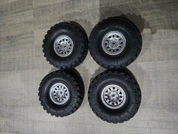 1.9 rc crawler banden en velgen met beadlocks 120mm  beschikbaar voor biedingen