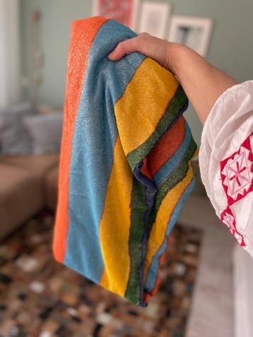 Stof glitter streep retro vintage jaren 80 beschikbaar voor biedingen