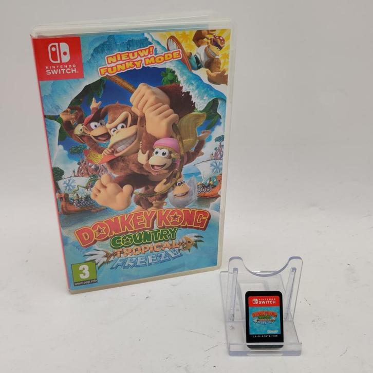 Donkey Kong Country: Tropical Freeze - Switch nu €39.99, Spelcomputers en Games, Games | Nintendo Switch, Zo goed als nieuw, Avontuur en Actie