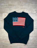 Ralph Lauren amerikaanse vlag Trui Maat S, Ophalen of Verzenden, Zo goed als nieuw, Maat 46 (S) of kleiner, Zwart