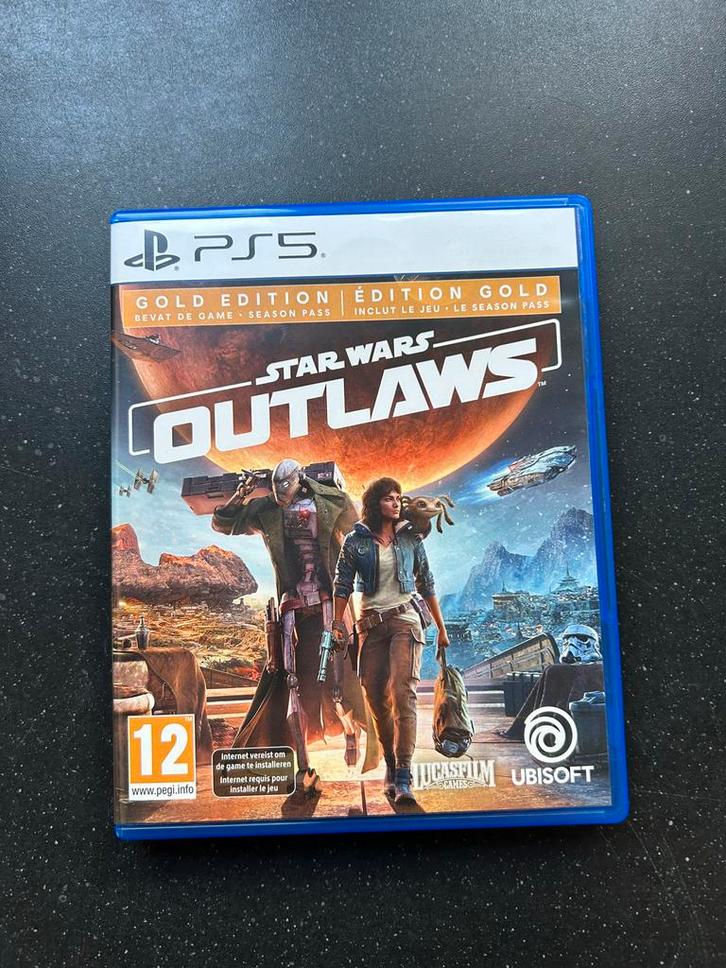 Star Wars: Outlaws Gold Edition, Spelcomputers en Games, Games | Sony PlayStation 5, Zo goed als nieuw, Ophalen