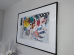 Schilderij lijst met passe partout en glasplaat, Kandinsky, Antiek en Kunst, Kunst | Schilderijen | Abstract, Ophalen