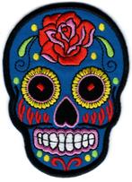Sugar Skull stoffen opstrijk patch embleem #43, Verzenden, Nieuw, Overige typen