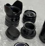 Hanimex mc f=28 52 7051686 + aico wider fisheye ser-vii 52mm, Ophalen of Verzenden, H, H, H