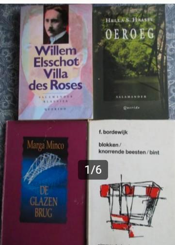 Maarten t Hart / Hella Haasse / Anke de Vries / Marga Minco, Boeken, Literatuur, Zo goed als nieuw, Ophalen of Verzenden