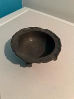 Vintage Tinnen Asbak met Voetjes, Antiek en Kunst, Antiek | Tin, Ophalen of Verzenden