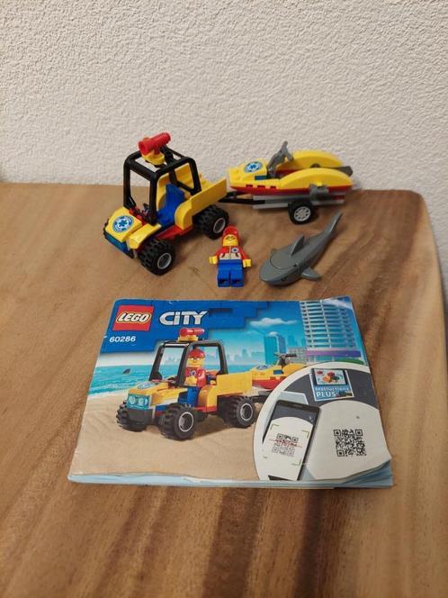 Lego city 60286 ATV Strandredding, Kinderen en Baby's, Speelgoed | Duplo en Lego, Gebruikt, Lego, Complete set, Ophalen of Verzenden