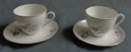 TK THUN CZECHOSLOVAKIA 2x kop en schotel H7xO8,5cm 20cl set