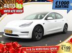 Tesla Model 3 Long Range Face Lift Full Self-Driving Rijstro, Auto's, Tesla, Automaat, Gebruikt, Zwart, Wit