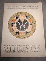 Herinneringsalbum 40 jaar regeringsjubileum Wilhelmina, Ophalen of Verzenden, Zo goed als nieuw