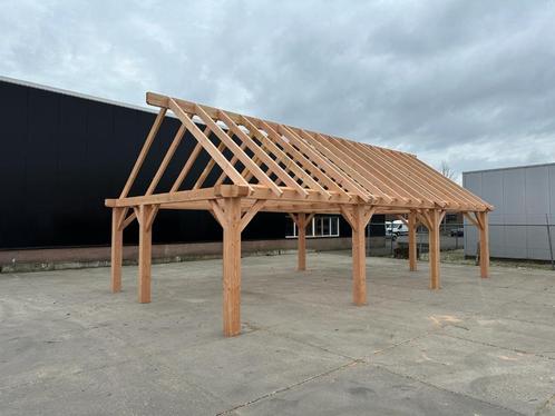 Douglas houten constructie zadeldak 1570x600cm, Tuin en Terras, Tuinhuizen, Nieuw, Tuinhuis, Hout, 500 cm of meer, 400 cm of meer