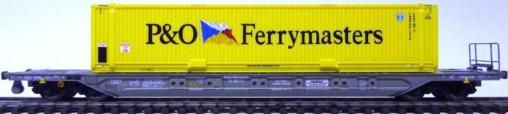 Kombimodell 10395.21 P&O Ferrymasters, Hobby en Vrije tijd, Modeltreinen | H0, Nieuw, Wagon, Gelijkstroom, Overige merken, Analoog