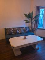 Green sofabed, Ophalen, Zo goed als nieuw, Eenpersoons, 90 cm