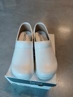 Sanita klompen, Wit 36, Kleding | Dames, Schoenen, Ophalen of Verzenden, Zo goed als nieuw, Wit