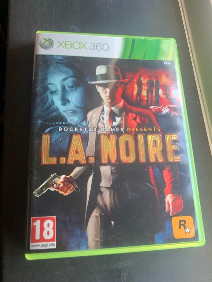 LA Noire - XBOX 360 - Actie & Psychologische Thriller, Spelcomputers en Games, Games | Xbox 360, Gebruikt, Avontuur en Actie, 1 speler