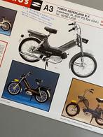 Leaflet van de Tomos A3 L, GLS en de snorfiets., Ophalen of Verzenden, Zo goed als nieuw