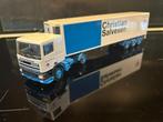 Lion Daf 95 Christian Salvesen met 3 asser koeler in doos, Ophalen of Verzenden, Zo goed als nieuw, Bus of Vrachtwagen, Lion Toys