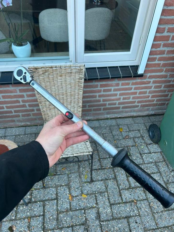 Hazet 6122-1 CT Momentsleutel 40-200Nm, Doe-het-zelf en Verbouw, Gereedschap | Handgereedschap, Gebruikt, Ophalen of Verzenden