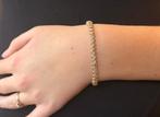 Luxe gouden tennis armband 42 diamanten dames briljant, Sieraden, Tassen en Uiterlijk, Armbanden, Voordeelsieraden, Verzenden