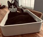 Kattenbed bed met kussen mandje kat poes kitten felix, Ophalen, Zo goed als nieuw, Overige
