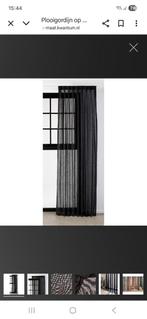 Inbetween gordijn nieuw, Ophalen, 200 cm of meer, Zwart, Nieuw