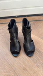 Toral zwarte hog schoenen, maat 40, Zwart, Ophalen of Verzenden, Toral, Schoenen met hoge hakken