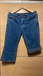 HTT Drie kwart jeans spijkerbroek mt 33 ongeveer maat 42 dik, Blauw, Overige jeansmaten, Ophalen of Verzenden, HTT