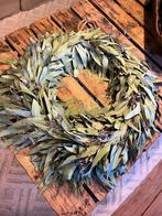 eucaluptus krans 60 cm, Huis en Inrichting, Woonaccessoires | Kransen, Ophalen, Nieuw