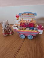Sylvanian Families snoepkar met poppetje, Ophalen of Verzenden, Zo goed als nieuw, Poppenhuis