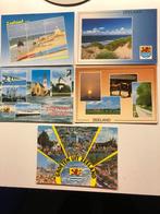 5 Ansichtkaarten gelopen Zeeland Groeten uit Zeeland A, Ophalen of Verzenden, 1980 tot heden, Gelopen, Zeeland