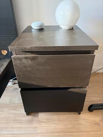 Ikea Malm nachtkastjes - 40x55 cm - afbeelding 3