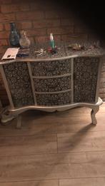 Zilveren Kastje met Lades & Deuren, Huis en Inrichting, Kasten | Dressoirs, Gebruikt, Met lade(s), 25 tot 50 cm, Overige houtsoorten
