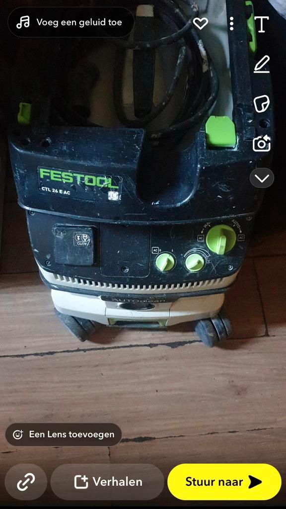 Festool CTL 26 E AC Stofzuiger, Doe-het-zelf en Verbouw, Reinigingsmachines, Gebruikt, Overige typen, Ophalen
