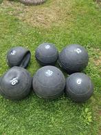 Slamball set 3, 6, 9, 12, 16 & 20kg – Slamball totaal 66kg, Ophalen, Zo goed als nieuw, Benen, Fitnessbal