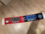 Sjaal Feyenoord vs Inter milan champions league 2025, Verzamelen, Ophalen of Verzenden, Zo goed als nieuw, Feyenoord, Vaantje of Sjaal