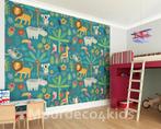 Jungledieren vlies behang Jungle Animals 300x240cm SALE, Verzenden, Nieuw, Wanddecoratie