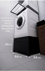 2x Nieuwe Wasmachine/Droger Verhoger - Zwart, Witgoed en Apparatuur, Wasmachines, Ophalen, Nieuw