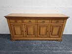 Massief blank eiken dressoir, Ophalen, Gebruikt, Met deur(en), Eikenhout