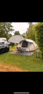 Opblaasbare tent incl stoelen, tafel en luifel en luchtbed, Ophalen, Gebruikt