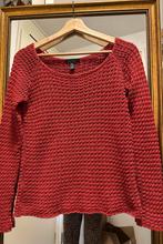 Ralph Lauren Trui Gehaakt Koraalrood Maat S, Kleding | Dames, Truien en Vesten, Ophalen of Verzenden, Zo goed als nieuw, Maat 36 (S)