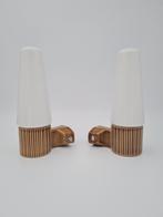 Twee vintage 50s/60s badkamerlampjes, Hans-Agne Jakobsson, Ophalen of Verzenden