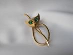 Broche Emmons  Siamees poes/kat  groene  rijnsteen oogjes, Met kristal, Overige materialen, Overige kleuren, Verzenden
