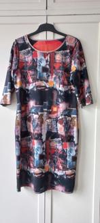 Lizzy & Coco reversible jurk maat L(42) zgan, Zwart, Maat 42/44 (L), Ophalen of Verzenden, Boven de knie