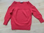 Rood katoenen truitje van C&A met 3/4 mouwen maat 38: ZGAN, Ophalen of Verzenden, Zo goed als nieuw, Maat 38/40 (M), Rood
