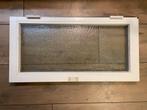 Raam raampje raamkozijn bovenlicht hardhout kozijn, Ophalen of Verzenden, Minder dan 80 cm, Gevelraam of Ruit, Dubbelglas