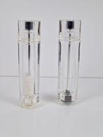 Vintage acrylic zoutmolen pepermolen Ceramic ovaal design 70, N, Ophalen of Verzenden, N, N