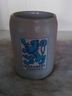 Bierpul L"owenbrau München 13x9cm., Ophalen of Verzenden, Zo goed als nieuw, Pul(len), Overige merken